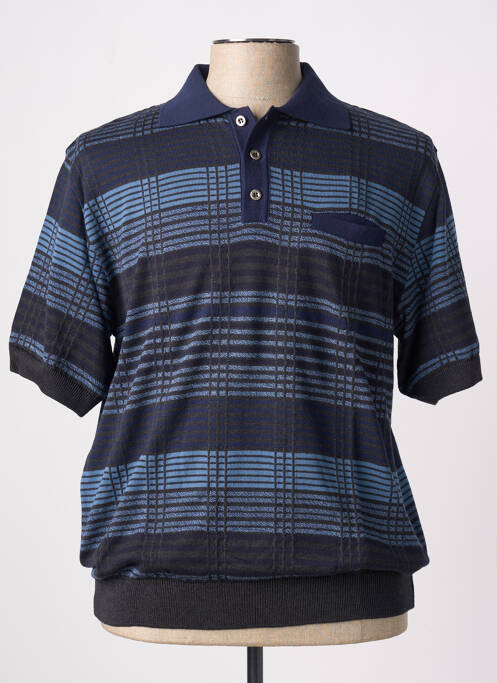 Polo bleu PAUL RHODAMEL pour homme