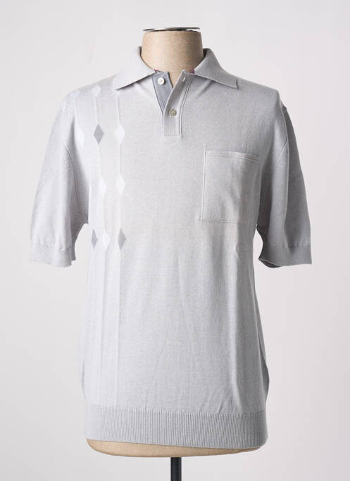 Polo gris BERAC pour homme
