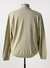 Gilet manches longues beige PAUL RHODAMEL pour homme seconde vue