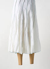Jupe longue blanc MALIA B pour femme seconde vue