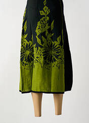 Jupe longue vert ZELTI pour femme seconde vue