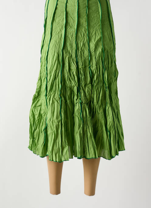 Jupe longue vert MALIA B pour femme