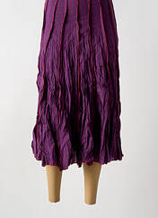 Jupe longue violet MALIA B pour femme seconde vue