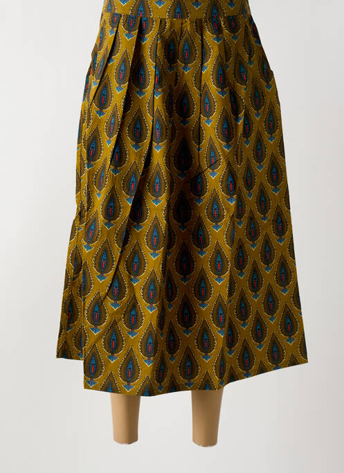 Jupe longue jaune LES PIPLETT'S pour femme