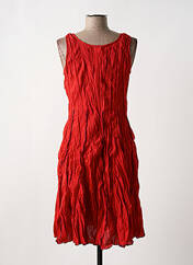 Robe courte orange MALIA B pour femme seconde vue