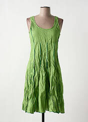Robe courte vert MALIA B pour femme seconde vue