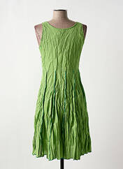 Robe courte vert MALIA B pour femme seconde vue