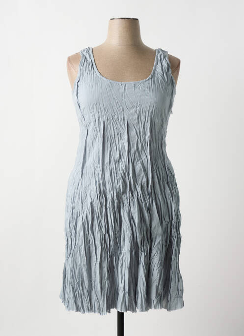 Robe courte gris MALIA B pour femme