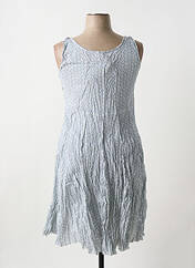 Robe mi-longue gris MALIA B pour femme seconde vue