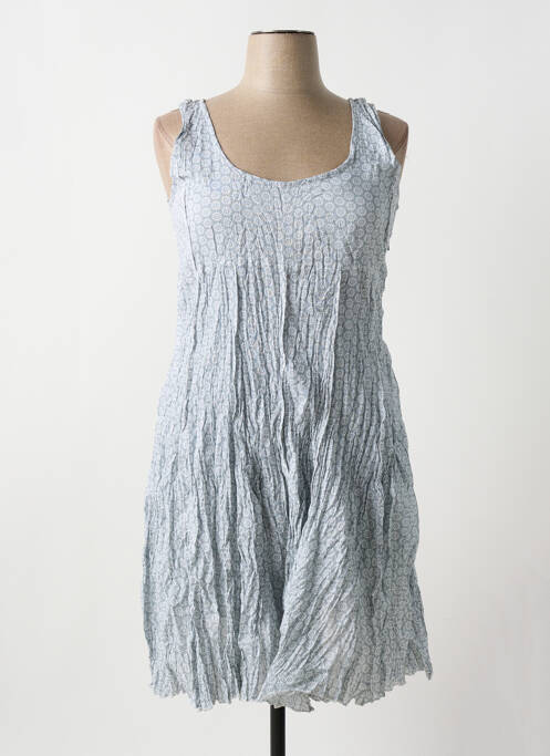 Robe mi-longue gris MALIA B pour femme