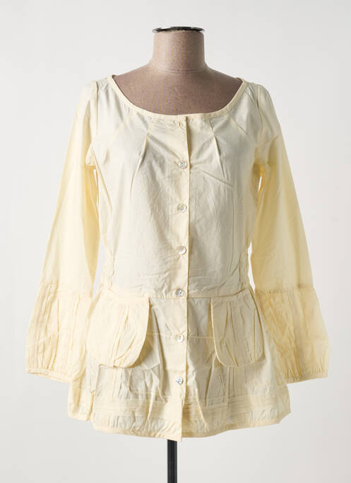Veste casual beige NID D'ABEILLE pour femme