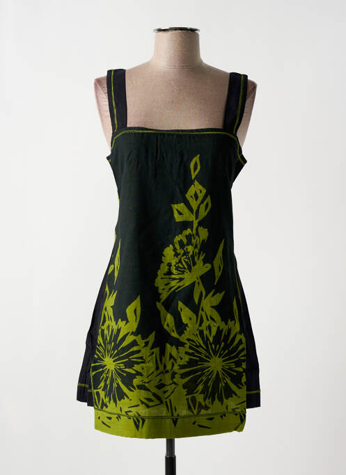 Tunique manches longues vert ZELTI pour femme