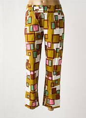 Pantalon large marron NID D'ABEILLE pour femme seconde vue