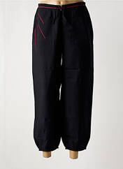 Pantalon large noir ZELTI pour femme seconde vue