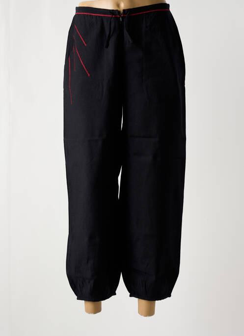 Pantalon large noir ZELTI pour femme