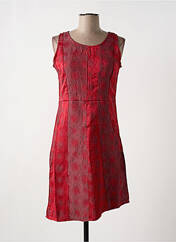 Robe courte rouge ZELTI pour femme seconde vue