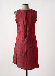Robe courte rouge ZELTI pour femme seconde vue