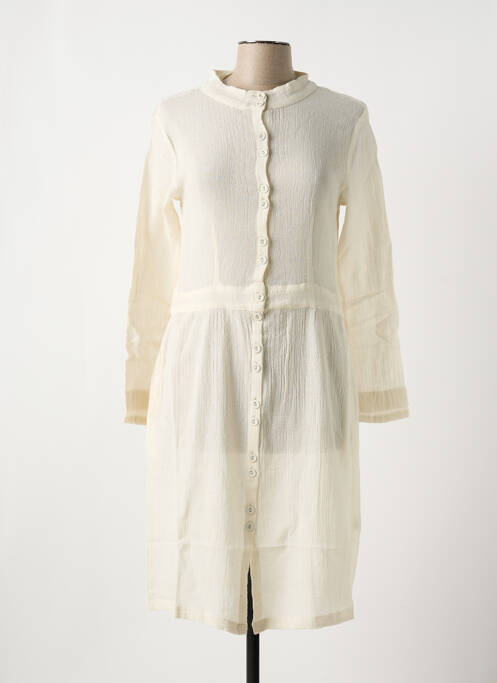Robe mi-longue beige LES PIPLETT'S pour femme