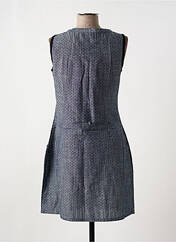 Robe courte gris NID D'ABEILLE pour femme seconde vue