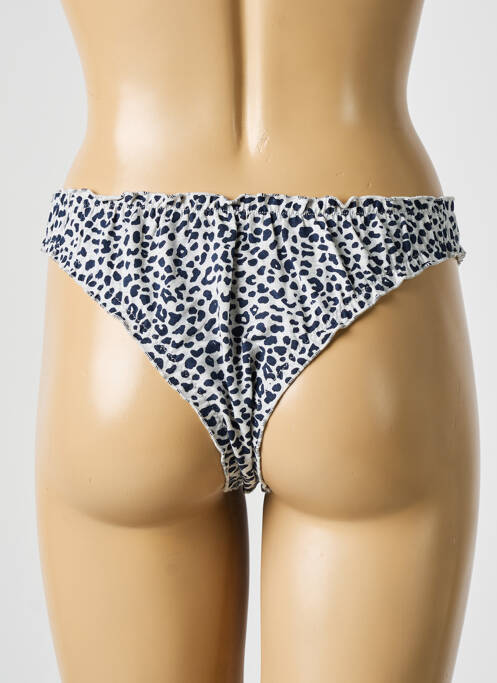Culotte stretch bleu IRRATIONNELLE femme