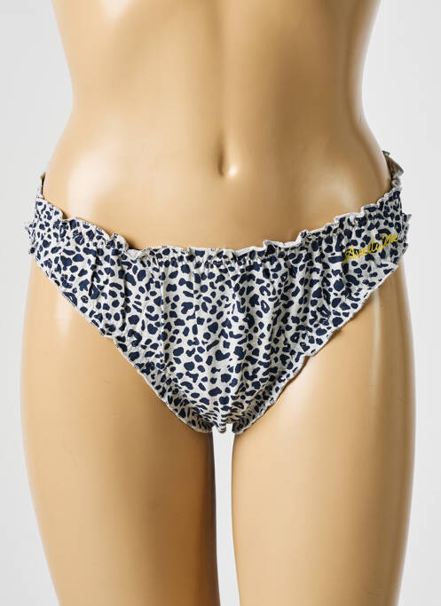 Culotte stretch bleu IRRATIONNELLE femme