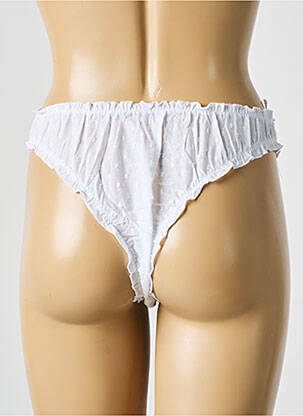 Culotte stretch blanc IRRATIONNELLE femme