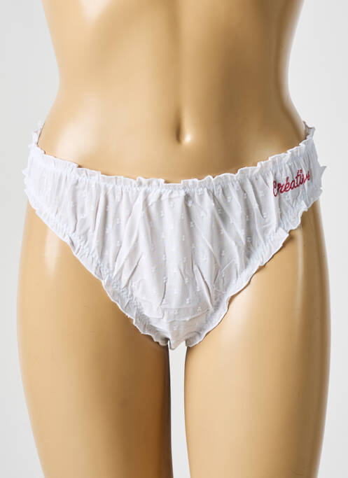 Culotte blanc IRRATIONNELLE pour femme