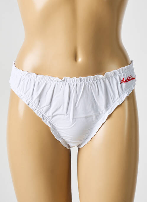 Culotte stretch blanc IRRATIONNELLE femme