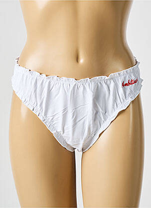 Culotte stretch blanc IRRATIONNELLE femme