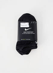 Chaussettes noir NIKE pour femme seconde vue