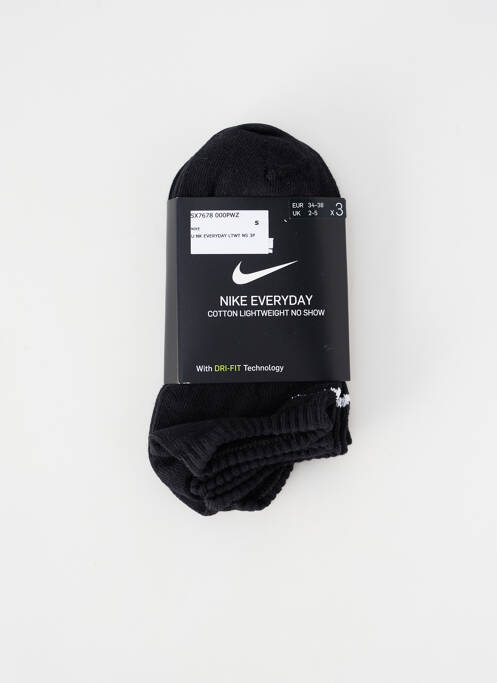 Chaussettes noir NIKE pour femme