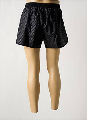 Short de bain effet matière satinée noir HUGO BOSS homme