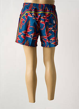 Short de bain imprimé fantaisie bleu SUNDEK homme