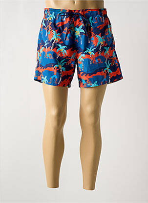 Short de bain imprimé fantaisie bleu SUNDEK homme