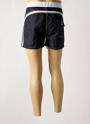 Short de bain effet matière satinée blanc SUNDEK homme