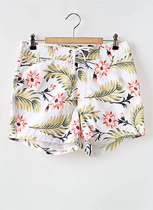 Short de bain imprimé tie and dye beige SUNDEK homme