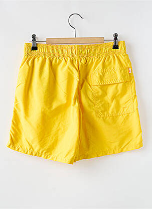 Short de bain tissage popeline jaune SUNDEK homme