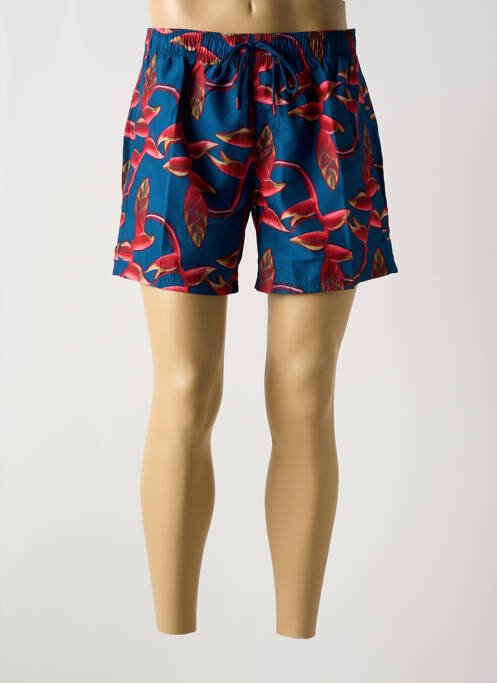 Short de bain bleu SUNDEK pour homme
