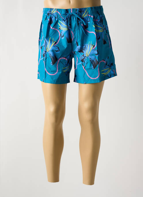 Short de bain bleu SUNDEK pour homme