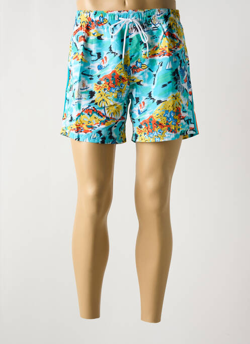 Short de bain bleu SUNDEK pour homme