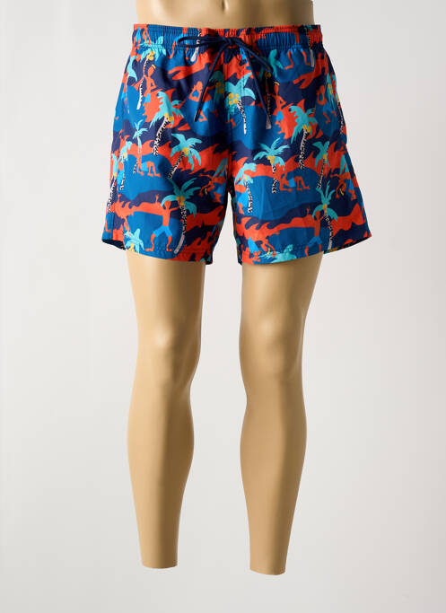 Short de bain bleu SUNDEK pour homme