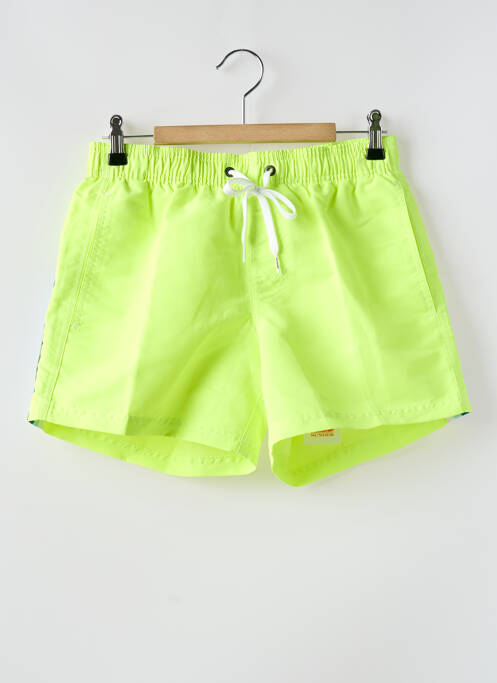 Short de bain jaune SUNDEK pour homme