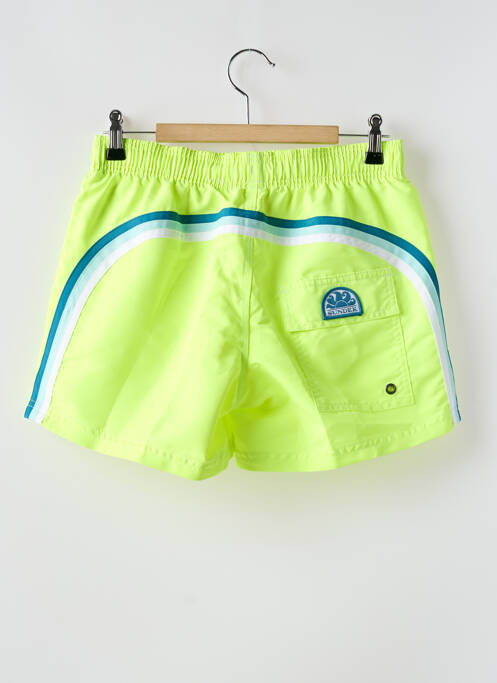 Short de bain jaune SUNDEK pour homme