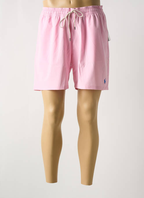 Short de bain rose RALPH LAUREN pour homme