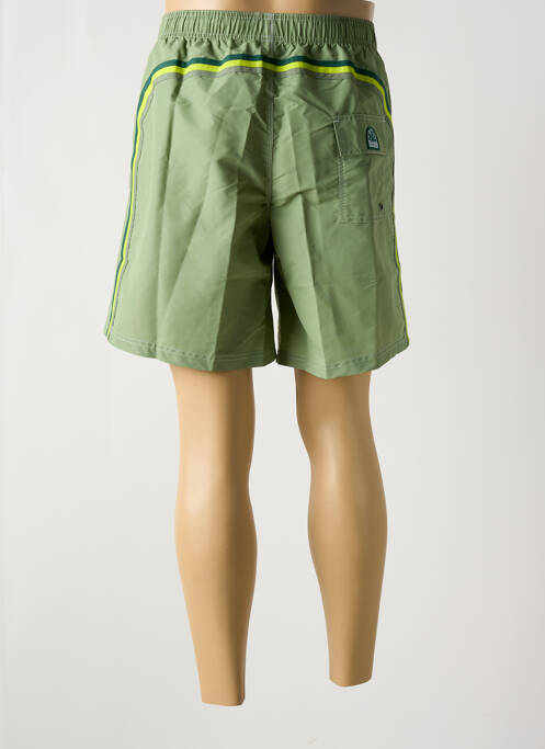 Short de bain vert SUNDEK pour homme