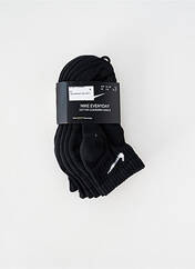 Chaussettes noir NIKE pour homme seconde vue