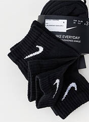 Chaussettes noir NIKE pour homme seconde vue