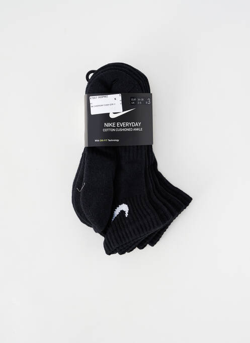 Chaussettes noir NIKE pour homme
