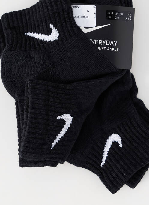 Chaussettes noir NIKE pour homme