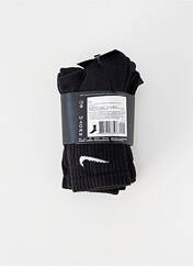 Chaussettes noir NIKE pour femme seconde vue